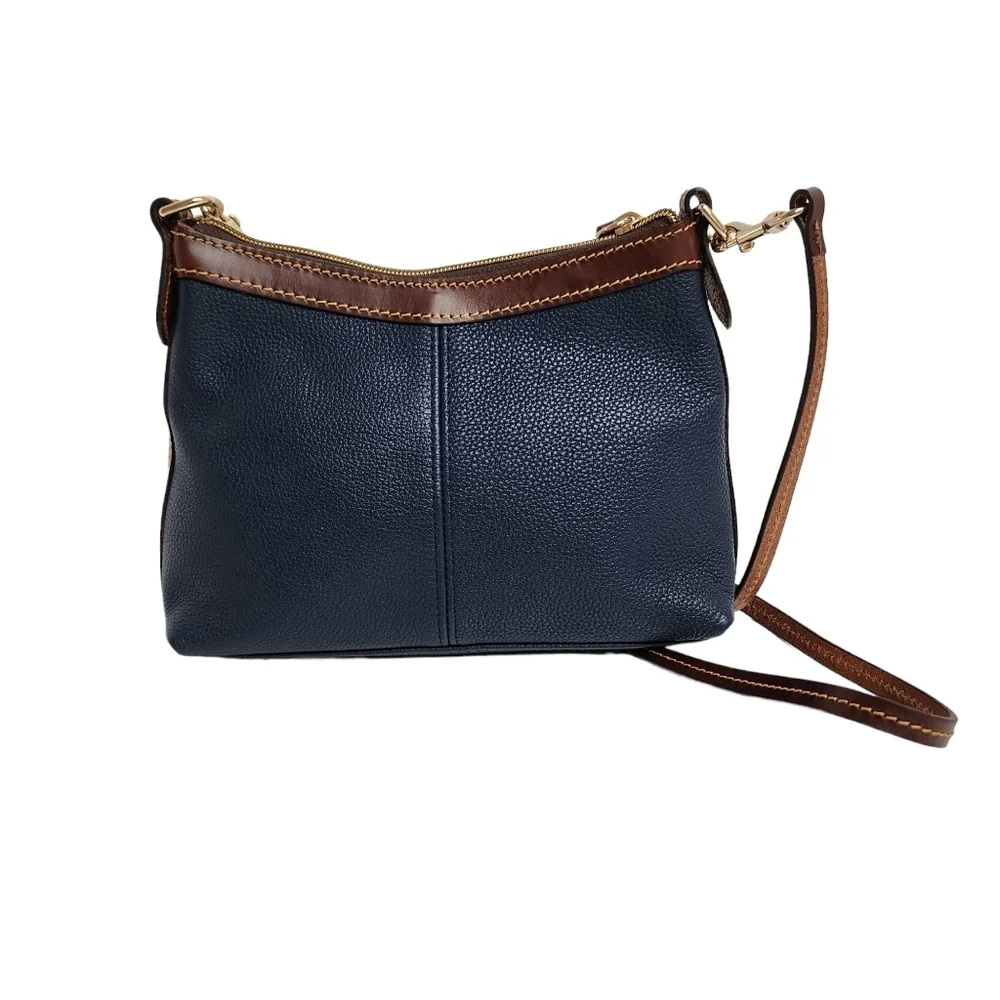 DOONEY & BOURKE BELVEDERE PEBBLE LEATHER SMALL CROSSBODY BAG